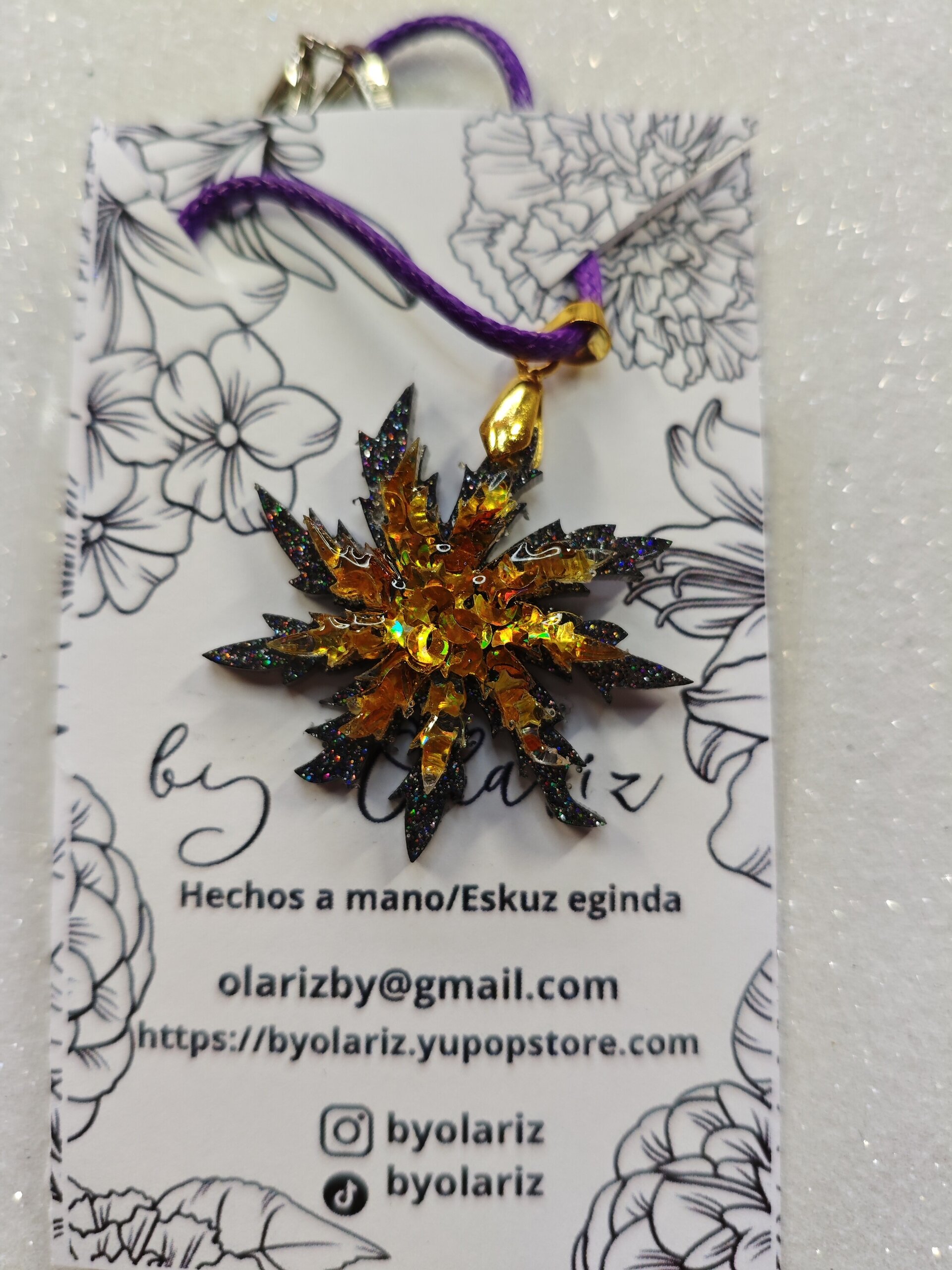 Eguzkilore collares M - 8